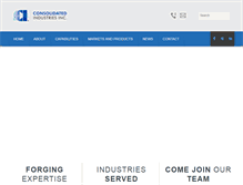 Tablet Screenshot of forgemetal.com